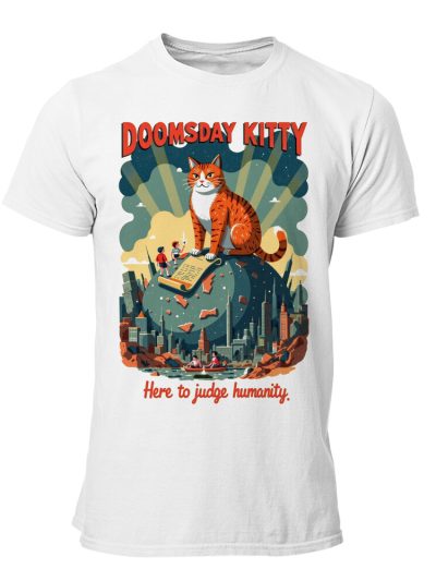 Camiseta hombre Cats Doomsday Kitty Judge