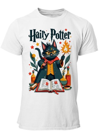 Camiseta hombre Cats Hairy Potter