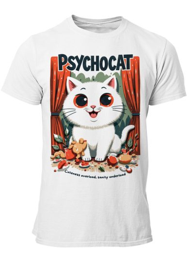 Camiseta hombre Cats Psychocat