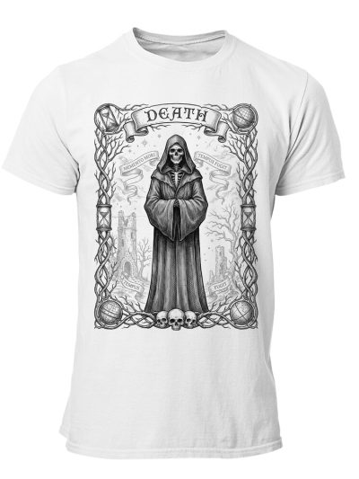 Camiseta hombre Death Memento Tempus Gothic Engraving Art