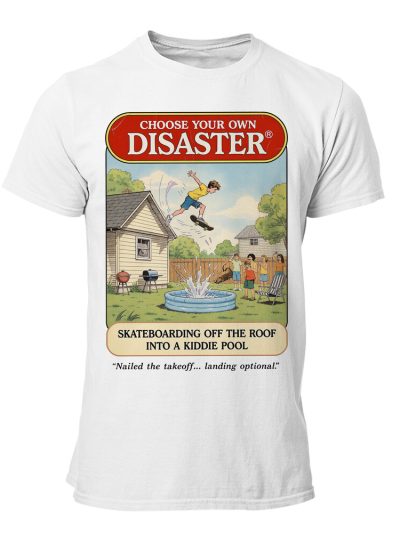 Camiseta hombre Disaster Skateboarding Roof Pool