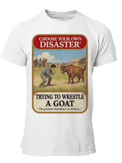 Camiseta hombre Disaster Wrestle A Goat