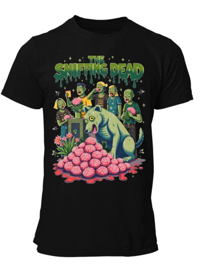Camiseta hombre Dogs Sniffing Dead