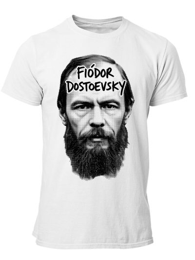 Camiseta hombre Dostoyevski Newspaper Street Art