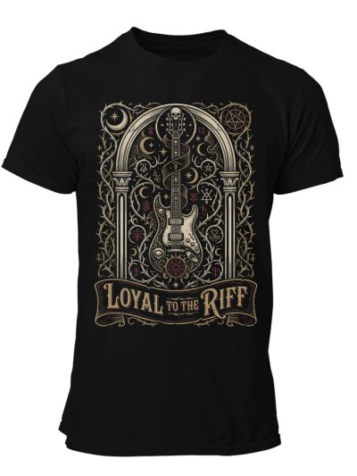 Camiseta hombre Guitar Electric Loyal Riff