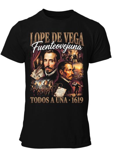 Camiseta hombre Lope De Vega 90s Bootleg Fuenteovejuna