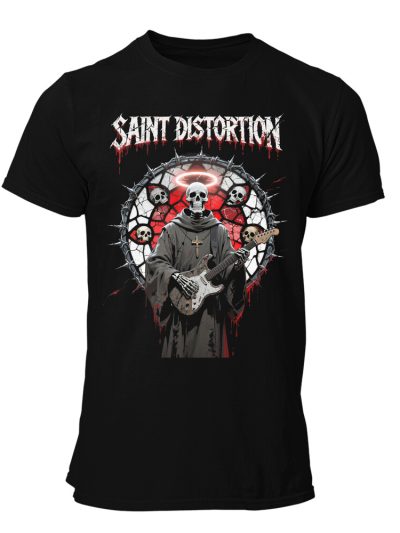 Camiseta hombre Metal Saint Distortion