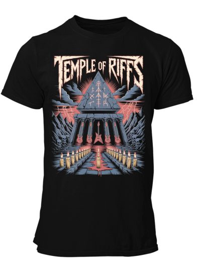 Camiseta hombre Metal Temple Of Riffs