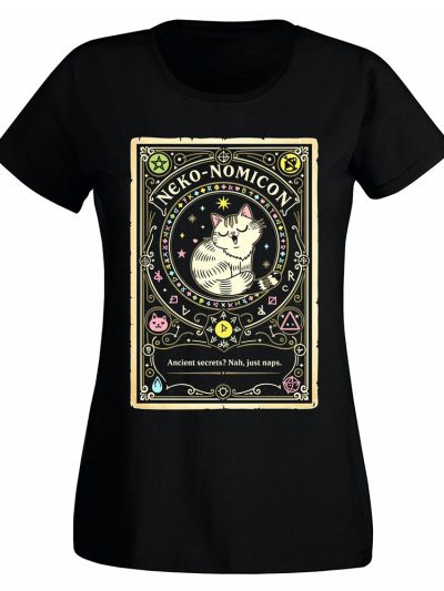 Camiseta mujer Cat Neko Nomicon