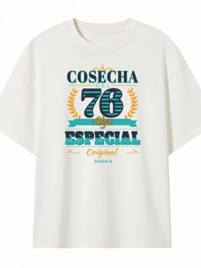 Camiseta Oversize unisex 240 gsm. «Cosecha del año»