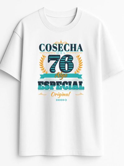 Camiseta Hombre oversize 240 gsm. Made in Portugal «Cosecha del año»