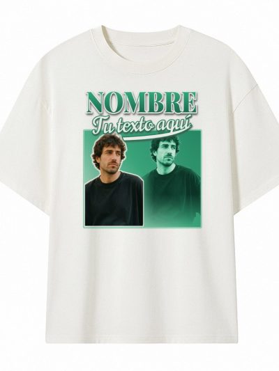 Camiseta Oversize unisex 240 gsm. «Foto doble en color»