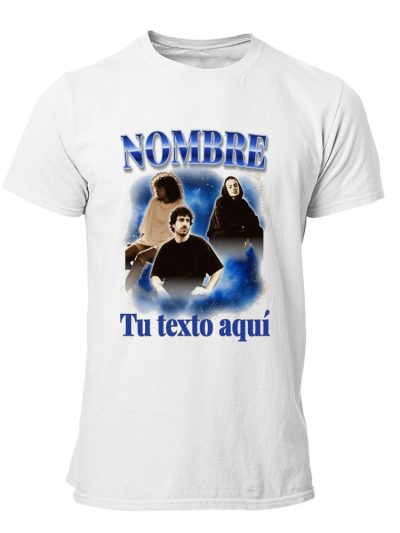 Camiseta Hombre estándar 185 gsm. «Galaxia azul»