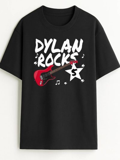 Camiseta Hombre oversize 240 gsm. Made in Portugal «Nombre Rocks»