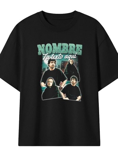 Camiseta Oversize unisex 240 gsm. «90s Bootleg green»