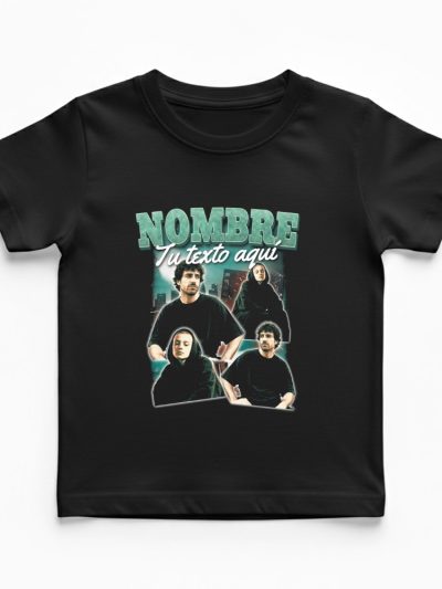 Camiseta Infantil estándar 190 gsm. «90s Bootleg green»