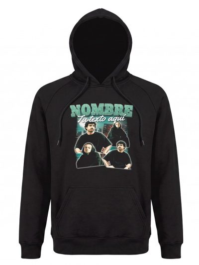 Sudadera con capucha unisex 285 gsm. «90s Bootleg green»