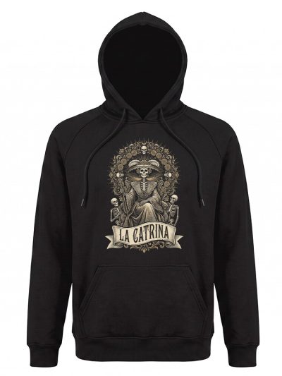 Sudadera con capucha Catrina Gothic Engraving Throne
