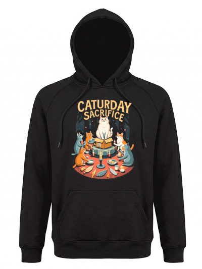 Sudadera con capucha Cats Caturday Sacrifice