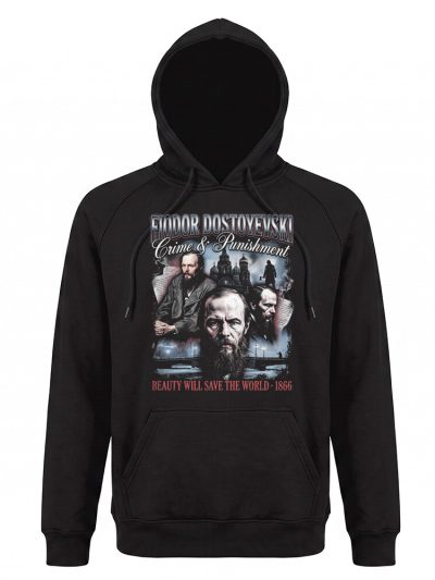 Sudadera con capucha Dostoyevski 90s Bootleg Beauty Save World