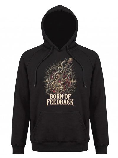 Sudadera con capucha Guitar Electric Born Feedback