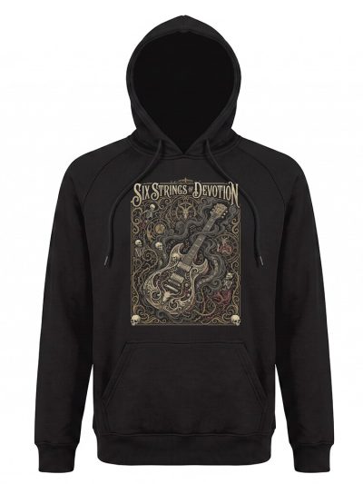 Sudadera con capucha Guitar Electric Six Strings Devotion