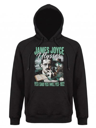 Sudadera con capucha James Joyce 90s Bootleg Ulysses Yes