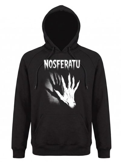 Sudadera con capucha Nosferatu Hand Shadow Art