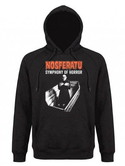 Sudadera con capucha Nosferatu Symphony Of Horror Coffin Orange