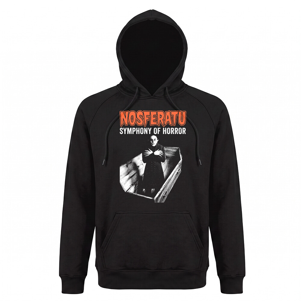 Sudadera con capucha Nosferatu Symphony Of Horror Coffin Orange