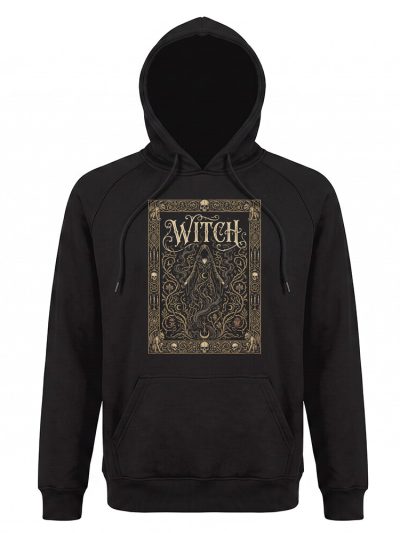 Sudadera con capucha Witch Gothic Engraving Art